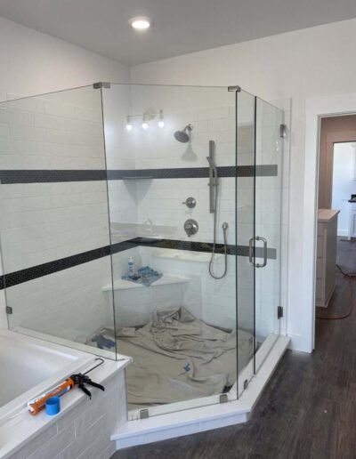 Clear Neo Angle Shower Door
