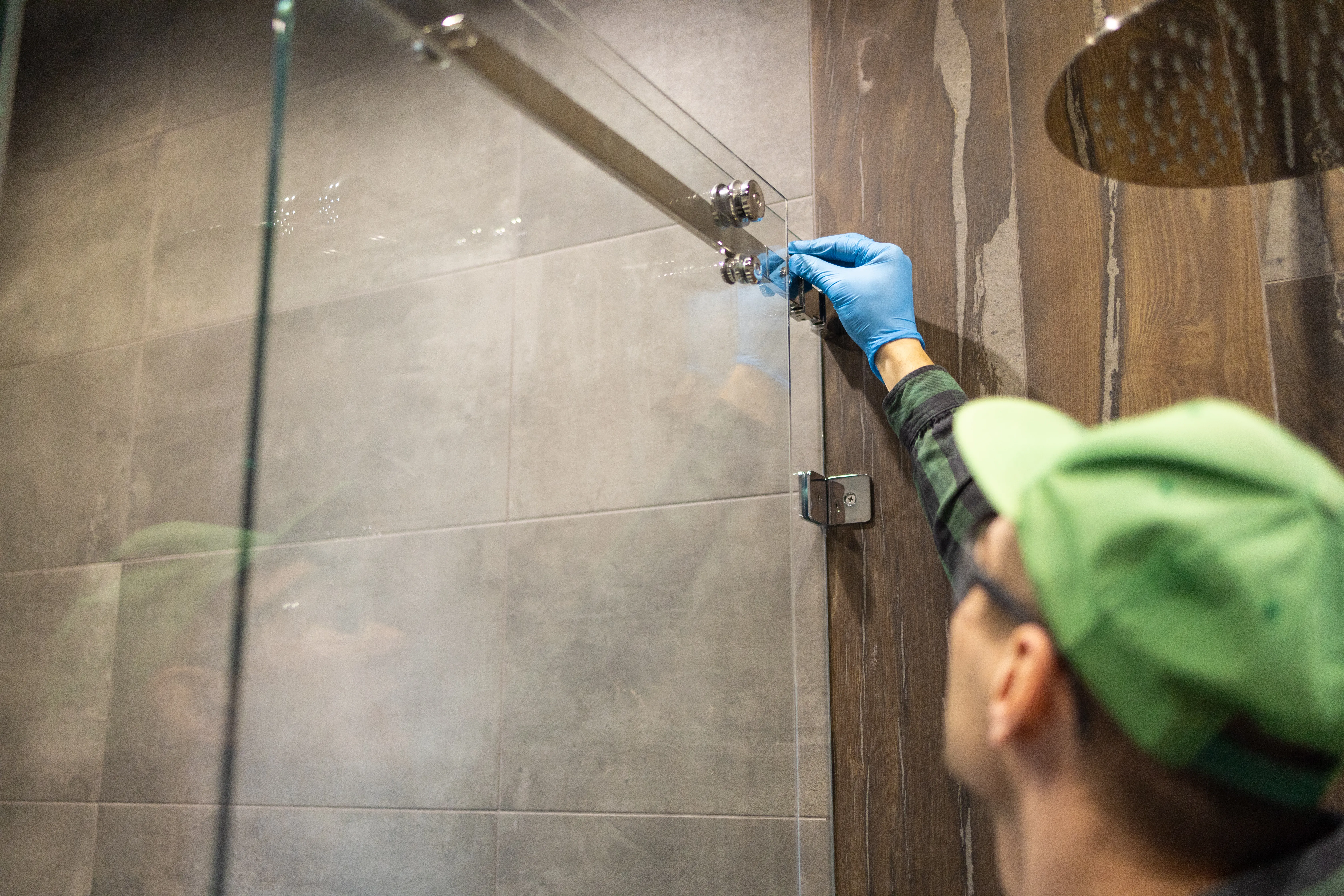 Custom Glass Shower Door Installation Plano